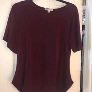 Red/maroon blouse